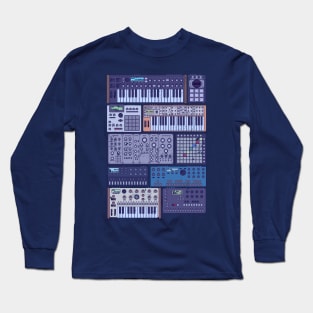 Synthesizers and Electronic Music Instruments Long Sleeve T-Shirt